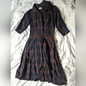 Heart and Found Plaid Handmade Custom Dress